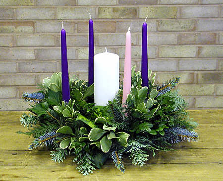 Typical Advent Wreath Advent Wreath